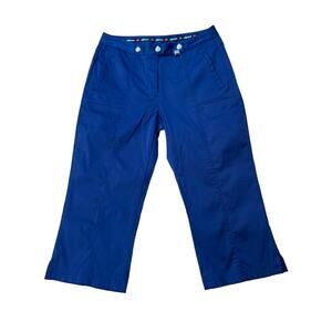 Ellesse Italia Crop Navy Vintage Sportwear Pants (size 8)